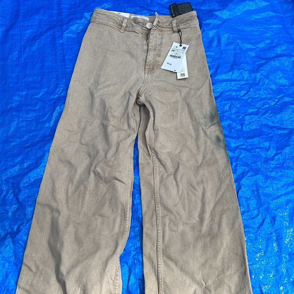 Zara boot cut jeans , soiled
